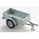 1/18 - 1/12 - Utility trailer A (Silver)