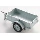 1/18 - 1/12 - Utility trailer A (Silver)