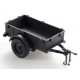 1/18 - 1/12 - Utility trailer A (Black)