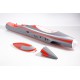 80mm Integral - Fuselage (Red)