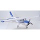 1/7 Plane 1500mm Cessna PNP kit - Blue