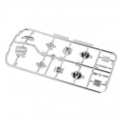 Chromed Parts Set for KB48765 Jeep Gladiator