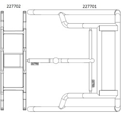 EMOX - tailpipe rack (BAG 0)