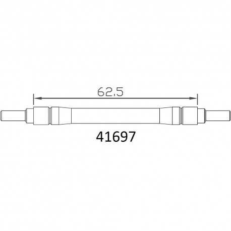 EMOX - steering gear pull rod