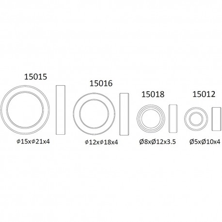 EMOX - axle bearing assembly