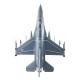 1/18 Jet 64mm EDF F-16 Fighting Falcon PNP - Grey
