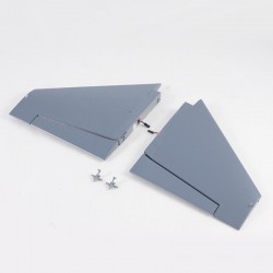 64mm F-16  2024 Version - Main Wing Set (Gray)