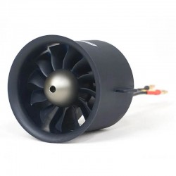 70mm Ducted fan (12-blades) with 3060-KV1900 inner runner motor (6S)