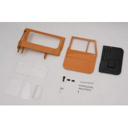 1/10 Toyota FJ40 - RIGHT DOOR AND WINDOW  (YELLOW)V2