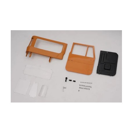 1/10 Toyota FJ40 - RIGHT DOOR AND WINDOW  (YELLOW)V2
