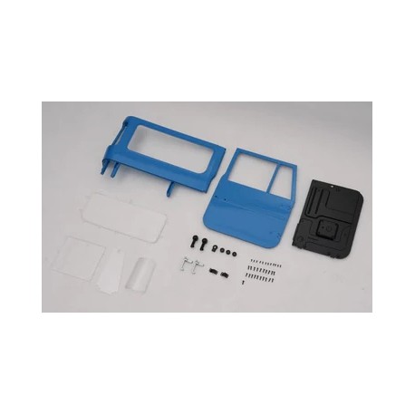 1/10 Toyota FJ40 - RIGHT DOOR AND WINDOW  (BLUE) V2