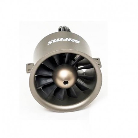 80mm Ducted fan (12-blade) with 3665-KV2000 inner runner motor (6S) V