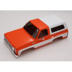 1/24 K5 Blazer FCX24 - car BODY assembly painted (white/orange)