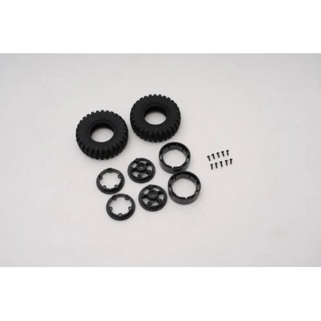 1/18 Toyota LC80 FCX18 - wheel set (30ha)