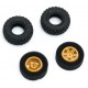 1/24 LAND ROVER D110 FCX24M - WHEEL ASSEMBLY SET