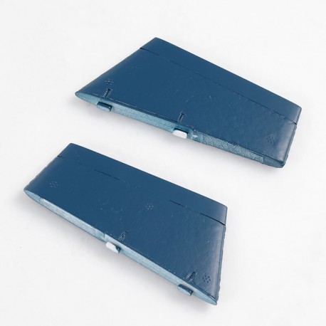 64mm F-16  2024 Version - Ventral Fin w/ decal sheet (Thunderbird)