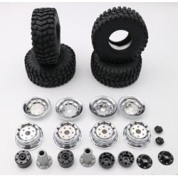 PG4L double rear tires (plated tires)