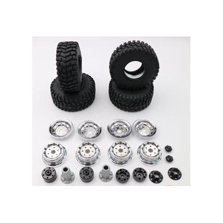 PG4L dual rear tire assembly