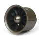 90mm Ducted fan (12-blade) with 4075-KV1500 inner runner motor (8S)