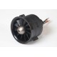 80mm Ducted fan (12-blade) with 3665-KV2000 inner runner motor (6S) V