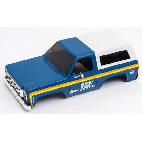 1/24 Chervolet K5 Pro : CAR BODY ASSEMBLY PAINTED (BLUE)