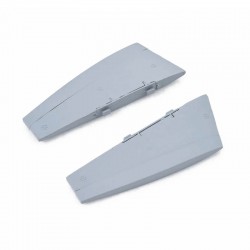 64mm J-10 - Ventral fins (Grey)