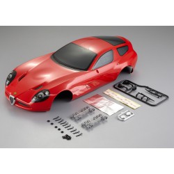 Alfa Romeo TZ3 Corsa Body Shell Red (Printed)