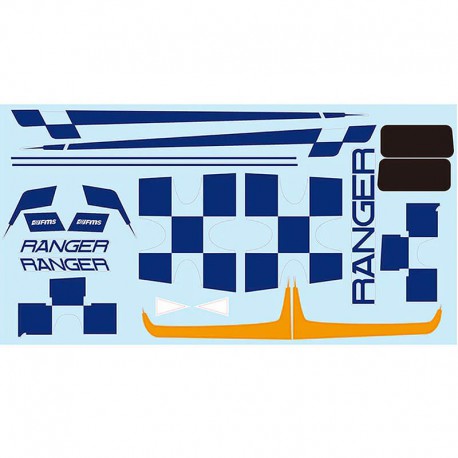 1200mm Ranger  V3 - Decal sheet (Yellow)