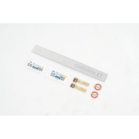 1/10 Chevrolet K5 FCX10 - LICENSE PLATE V2