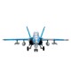1/20 jet 64mm EDF F-18 (SIM) Hornet PNP kit