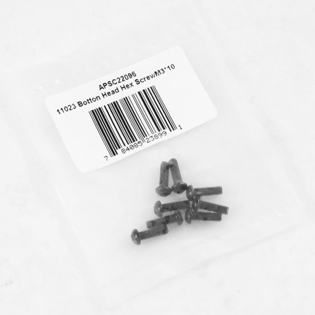 1/10 Ford 100 - Botton Head Hex Screw M3*10 - APSC22096