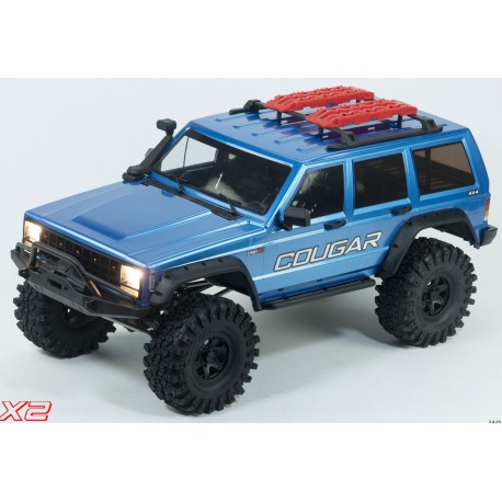 Crawling kit - EMOX2 1/8 RTR 775 Brushed kit (Metal Deep Blue)