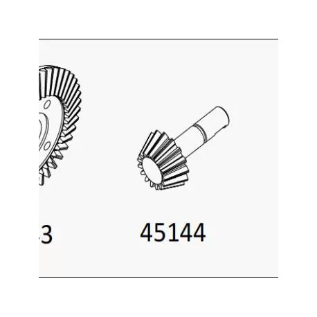 TL4 :  axle size umbrella teeth