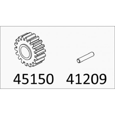 TL4 :  transfer case 18T gear