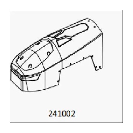 TL4 :  PC red front compartment cover