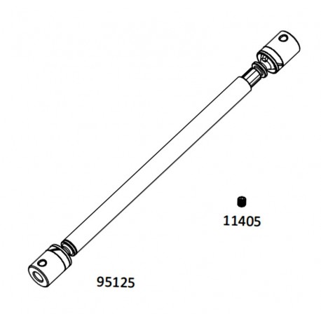 TL4 :  front drive shaft
