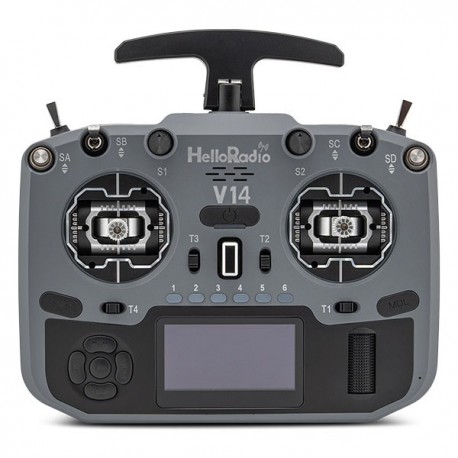 V14 MAX R9 OLED 2,4GHz 4in1 LBT Radio (Multimode - M2) - Black/Grey