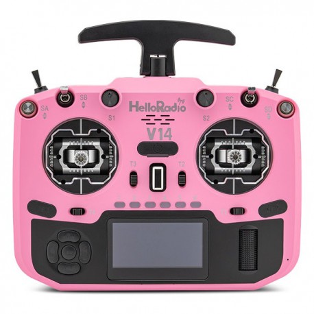 V14 MAX R9 OLED 2,4GHz 4in1 LBT Radio (Multimode - M2) - Black/Pink