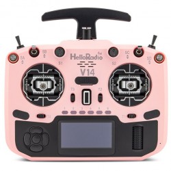 V14 MAX OLED 2,4GHz 4in1 LBT Radio (Multimode - M2) - Black/Pink