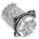 Aluminium Fan Mount V2 - 42mm Motor Diameter - up to 2x 40mm Fans