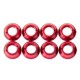 Nuts (8pcs) for V16 switches  - red