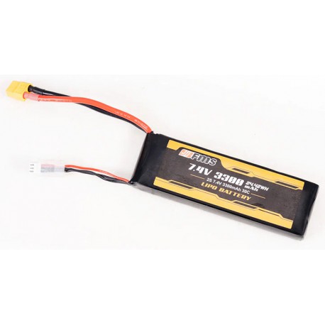 1/10 Ford 100 - Lipo Battery 7.4V  3300mah 30C - APSC22120