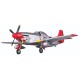 Plane 1400mm P51 Red Tail (V8) PNP kit
