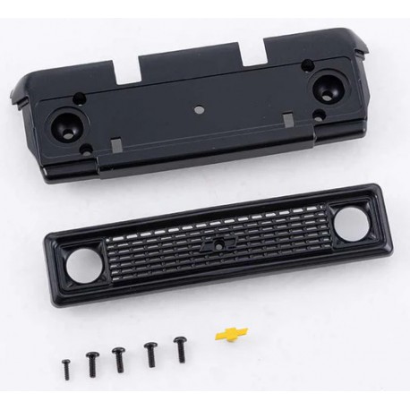 FCX24Pro K5 - EXHAUSTION PLATE STYLE A (BLACK)