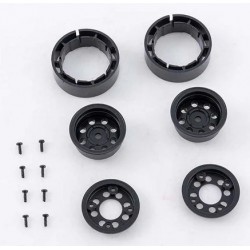 FCX24Pro K5 - WHEEL  (PAINTED BLACK)