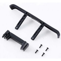 FCX24Pro K5 - REAR BUMPER (PAINTED BLACK)