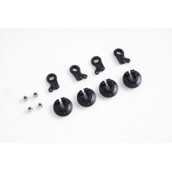 1/7 U4 Funhaver  - Shock Rod End and Spring Cups (APSC71067)