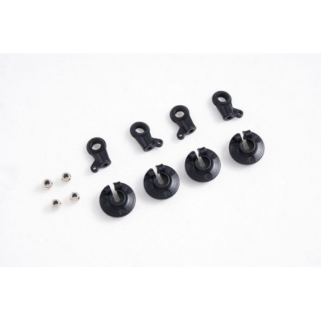 1/7 U4 Funhaver  - Shock Rod End and Spring Cups (APSC71067)
