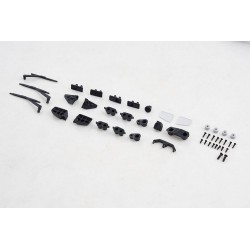 FCX10 Land Rover serie 11044 - REARVIEW MIRROR , WIPER AND HANDLE