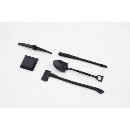 FCX10 Land Rover serie - AXE AND SHOVEL (DECORATIVE)